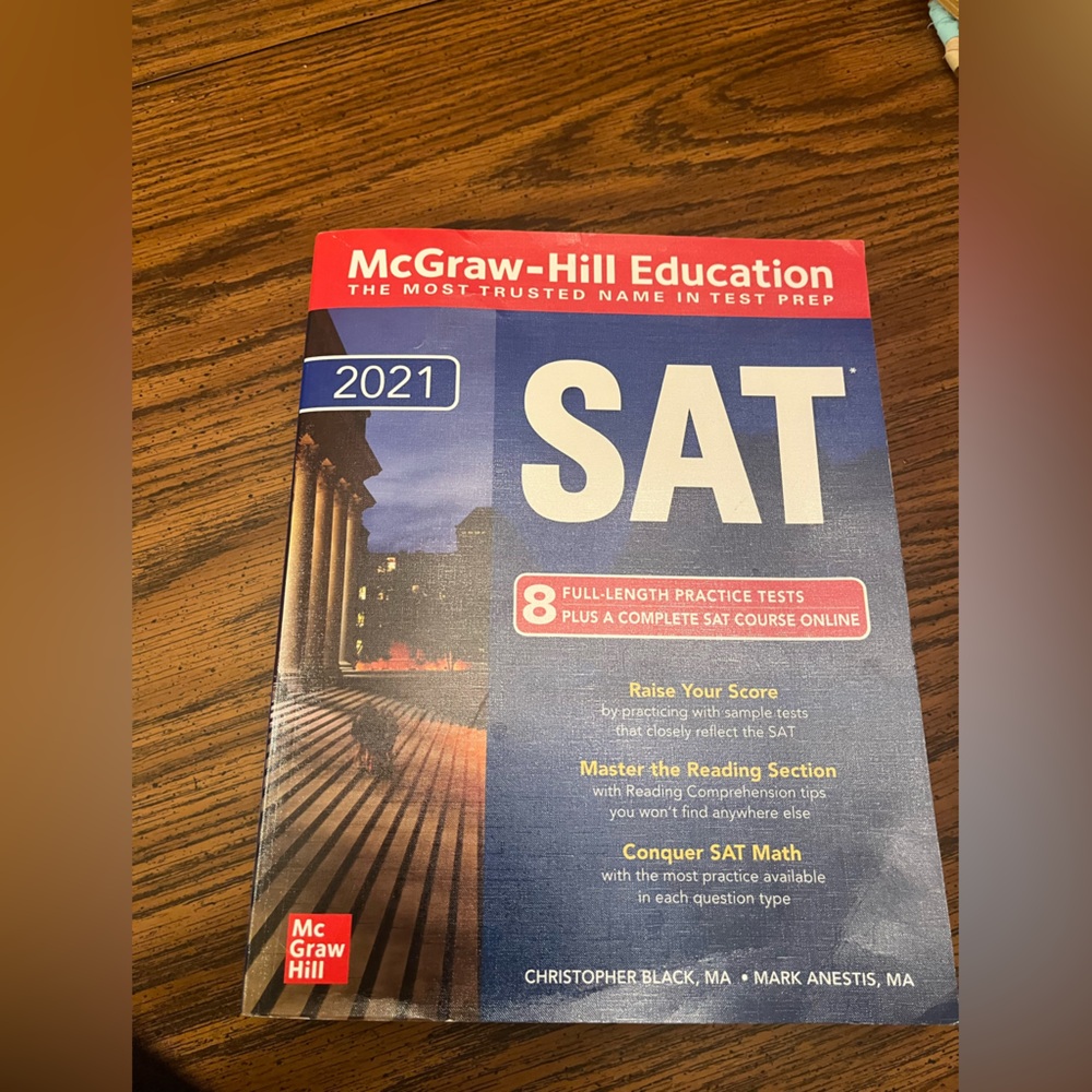 McGraw-Hill Education SAT 2021 Prep Book